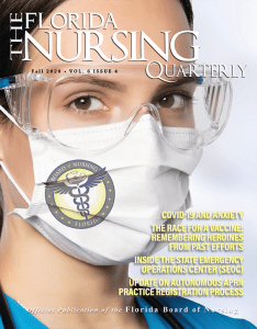 Florida Board Of Nursing » The Official Publication Of The Florida ...