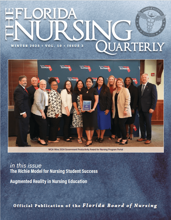 The Florida Nursing Quarterly cover